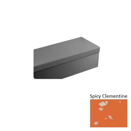 Spicy Clementine Hammered Extended Depth Rubber Moulding Trim