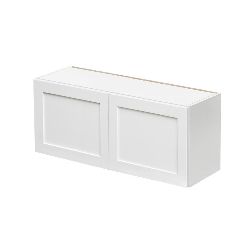 Mallorca White Shaker Wood Kitchen Wall Cabinet