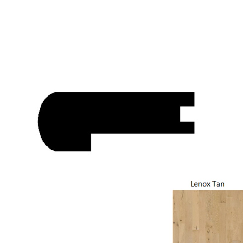 Camden Isle Lenox Tan Hardwood Flush Stair Nose