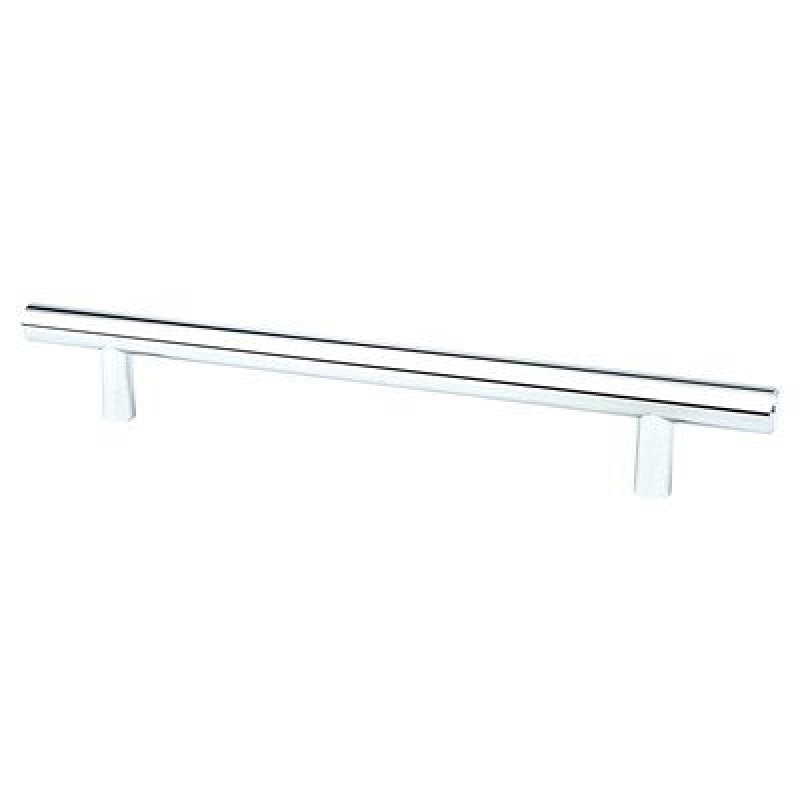 Plus Transitional Advantage Two Steel Bar Pull - Polished Chrome