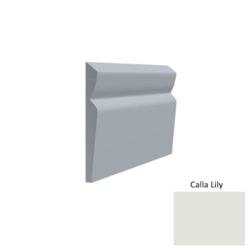 Contours #80 Divine Calla Lily Rubber Profiled Wall Base
