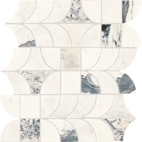 Gamma Illusive Natural Stone Mosaic - Patchwork - Polished