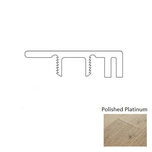 Adura Rigid Plank Regency Oak Polished Platinum Luxury Vinyl End Cap