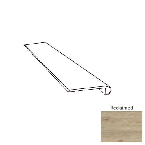 Luxwood Xl Reclaimed Luxury Vinyl Rounded Flush Stair Nose