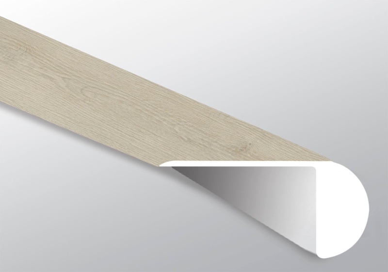 Xl Prescott Honey Bella Oak Luxury Vinyl Moulding / Trim - 2.23" X 94" Overlapping Stair Nose - Low Gloss