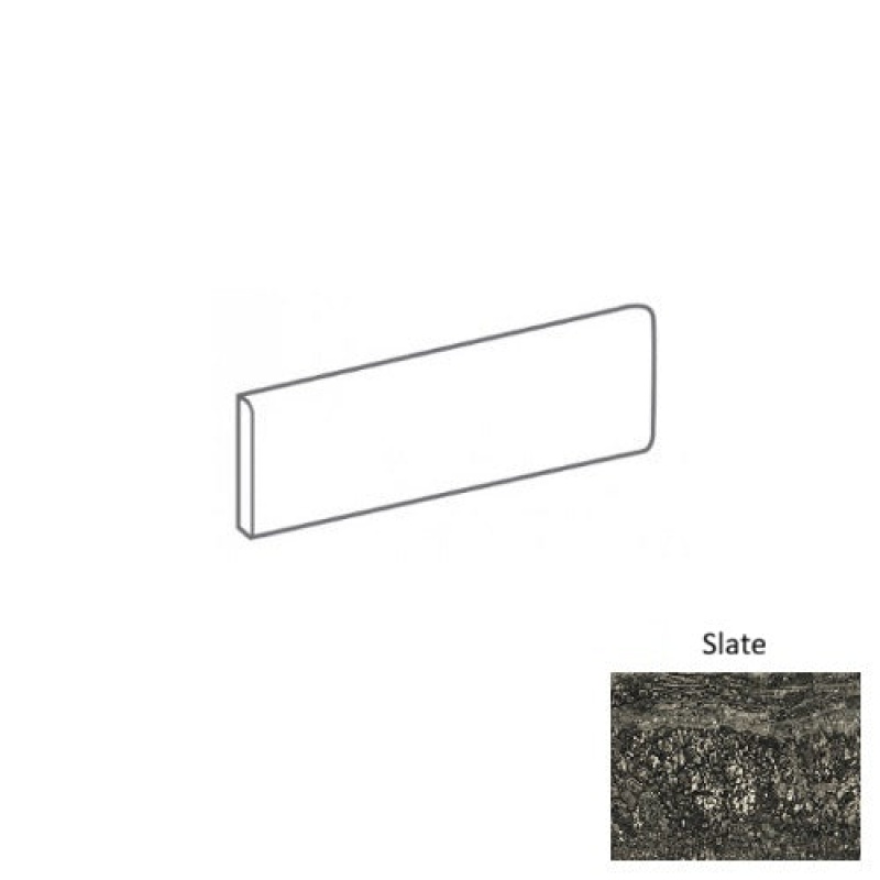 Heirlova Slate Porcelain Floor & Wall Trim