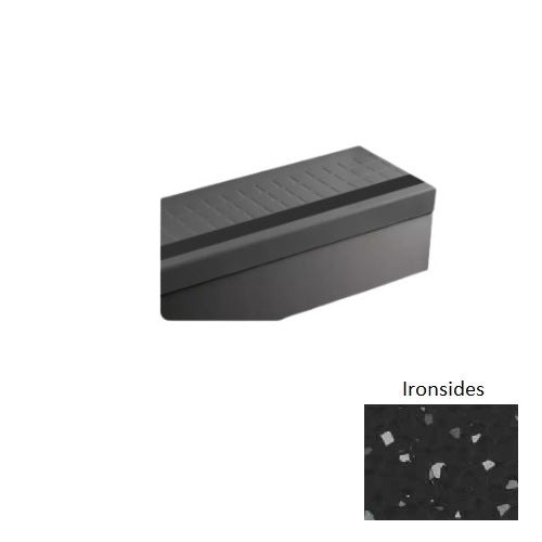 Johnsonite Ironsides Raised Square Rubber Moulding Trim