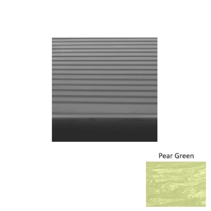 Marbleized 80 Pear Green Light Duty Rib Rubber Stair Tread