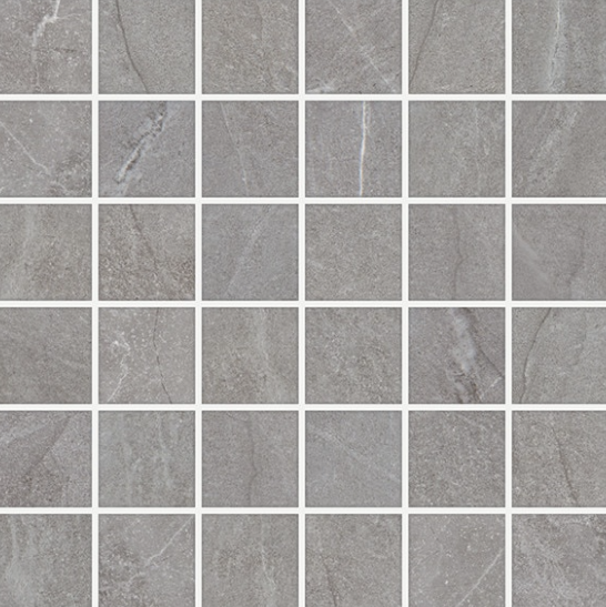 Marble Obsession Grigio Porcelain Mosaic - 2" x 2" Matte
