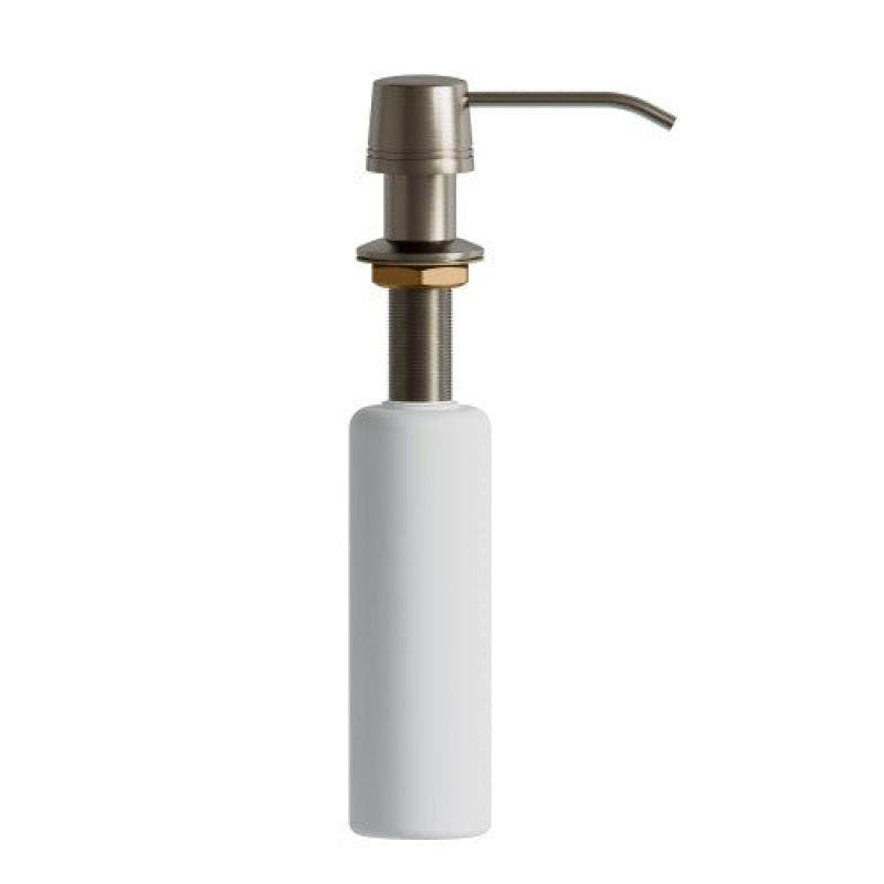 Brushed Nickel Soap / Lotion Dispenser - 6 3/8"
