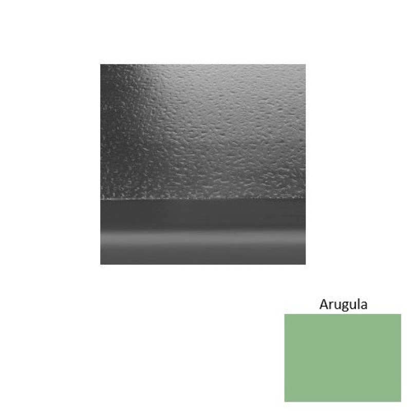 Solid 99 Arugula Hammered Rubber Stair Tread with 2" Nose