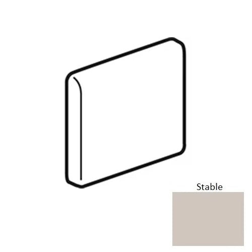 Unglazed Mosaics Stable Porcelain Floor & Wall Trim - 2" X 2" Bullnose - Matte