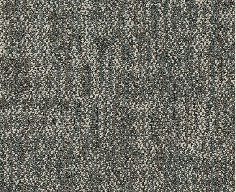 Clearance Sale! Beyond Basic Crazy Smart Black / Brown Nylon Carpet Tile - Pattern - 18" X 36"