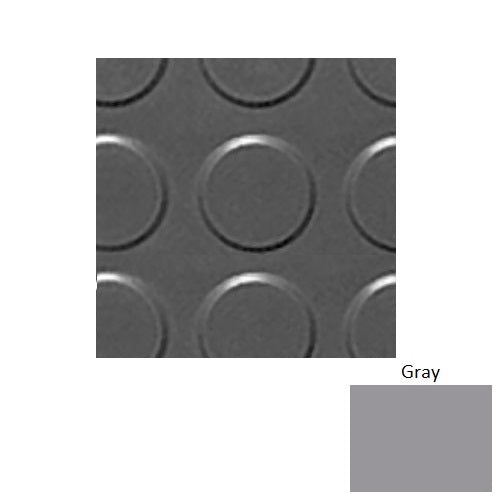 Flextones Gray Rbt Radial High Profile Rubber Distinct Designs Tile - Textured - 18" X 18"