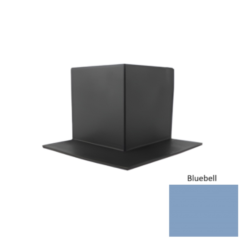 Pinnacle Bluebell Rubber Sanitary Toe Outside Corner - 4"