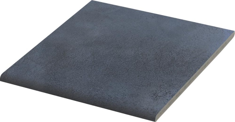 Dune Greenland Cobalt Porcelain Floor & Wall Trim - 6" X 6" Bullnose - Matte