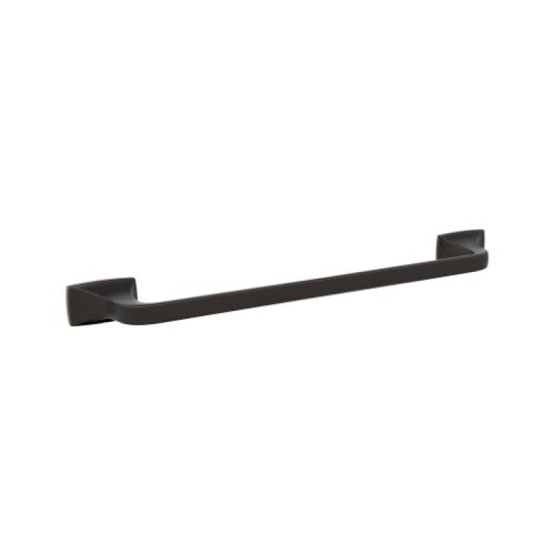 Highland Ridge Zinc & Stainless Steel Single Wall Mounted Towel Bar - Oil Rubbed Bronze