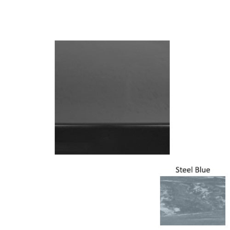 Marbleized 61 Steel Blue Heavy-Duty Rubber Stair Tread – Smooth