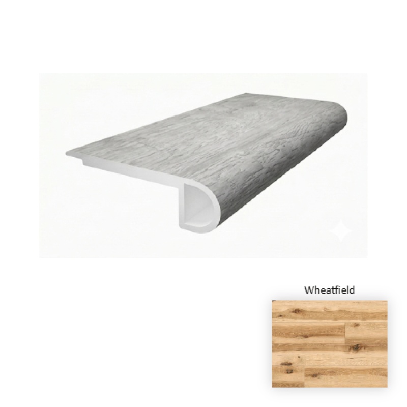 Foundation Wheatfield 94" Flush Stair Nose - Urethane