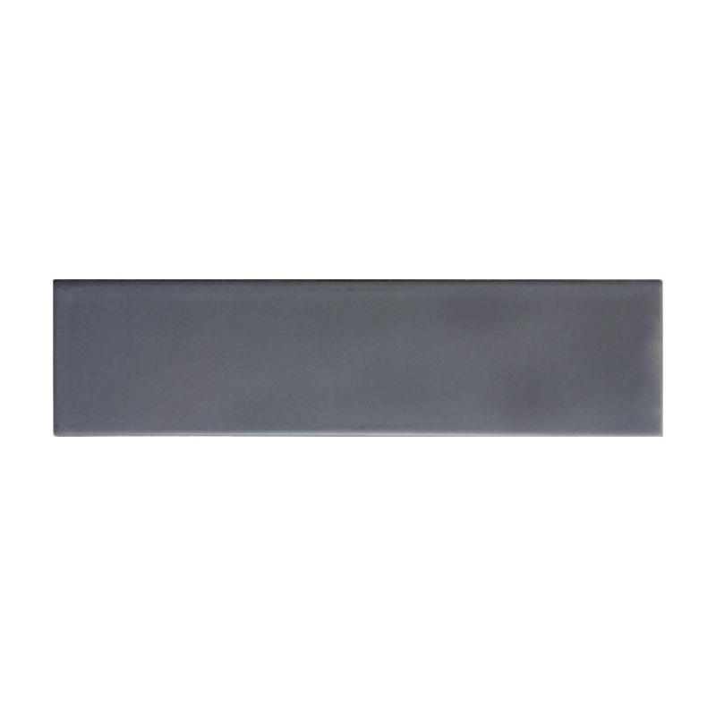 London Metro Soho Grey Ceramic Tile - Satin Matte - 3" X 12"
