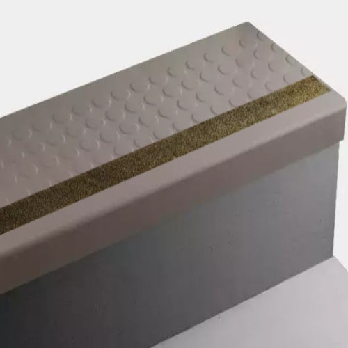 Johnsonite Poetry Plum Raised Round Rubber Moulding / Trim