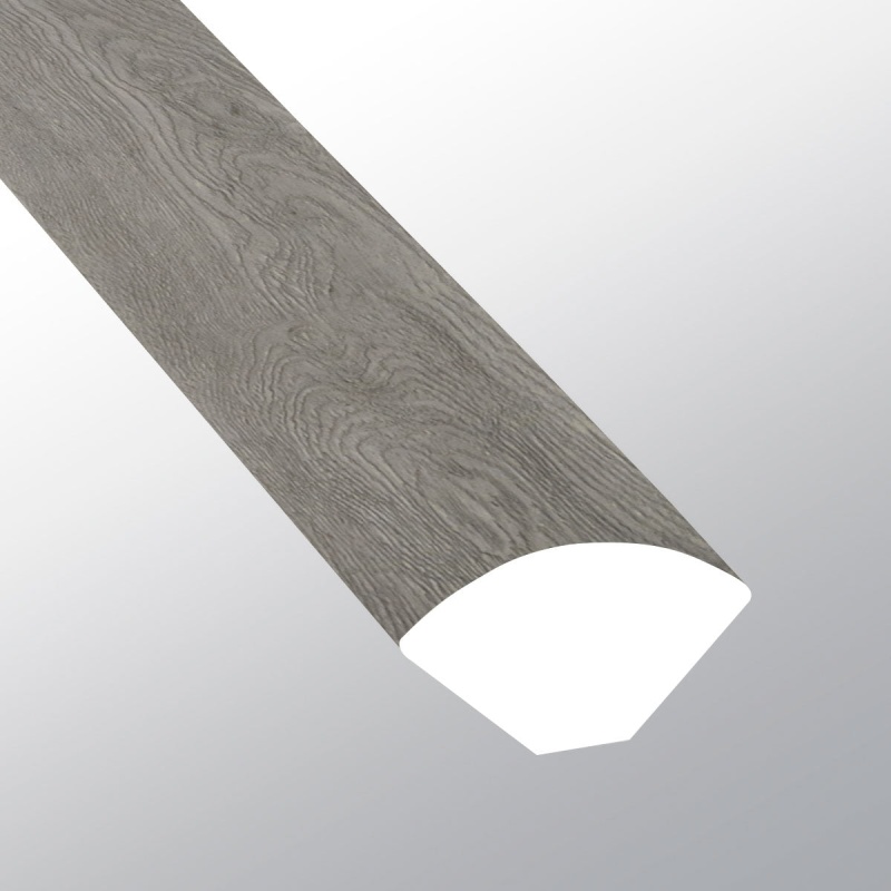 Xl Prescott Grayton Luxury Vinyl Moulding / Trim - 0.64" X 94" Quarter Round - Low Gloss