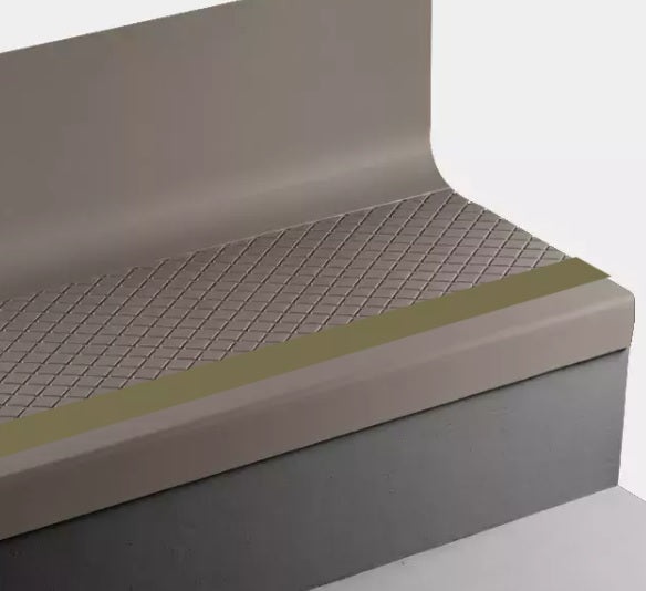 Johnsonite Seaweed Diamond Rubber Moulding / Trim