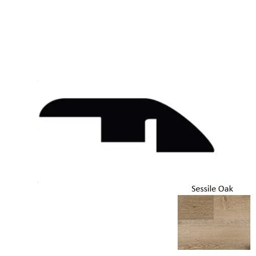 Great Oregon Oak Sessile Oak Luxury Vinyl Moulding / Trim - 94" Reducer - Aluminum Oxide
