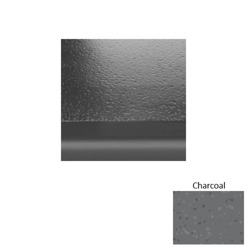 Symmetry S123 Charcoal Hammered Rubber Stair Tread