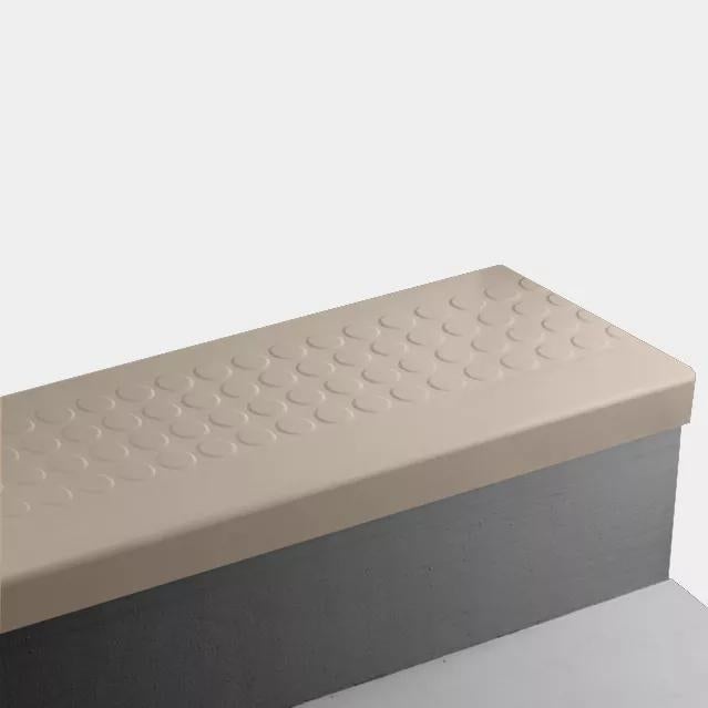 Johnsonite Wicker Raised Round Rubber Moulding / Trim