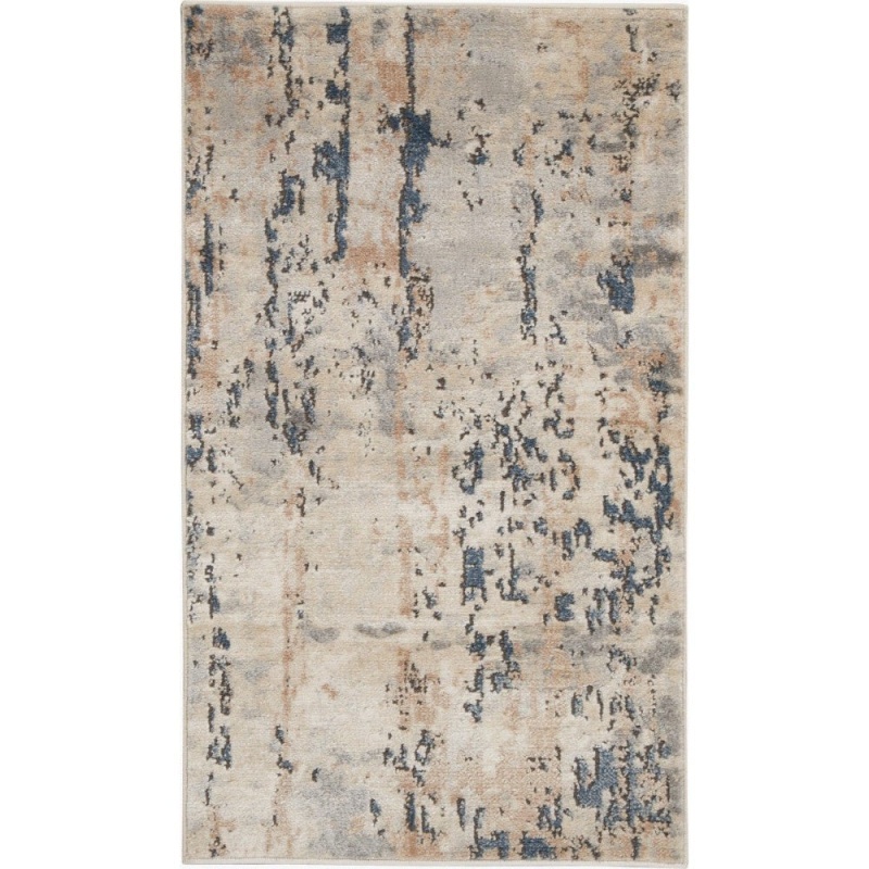 Quarry Beige Grey Contemporary Area Rug