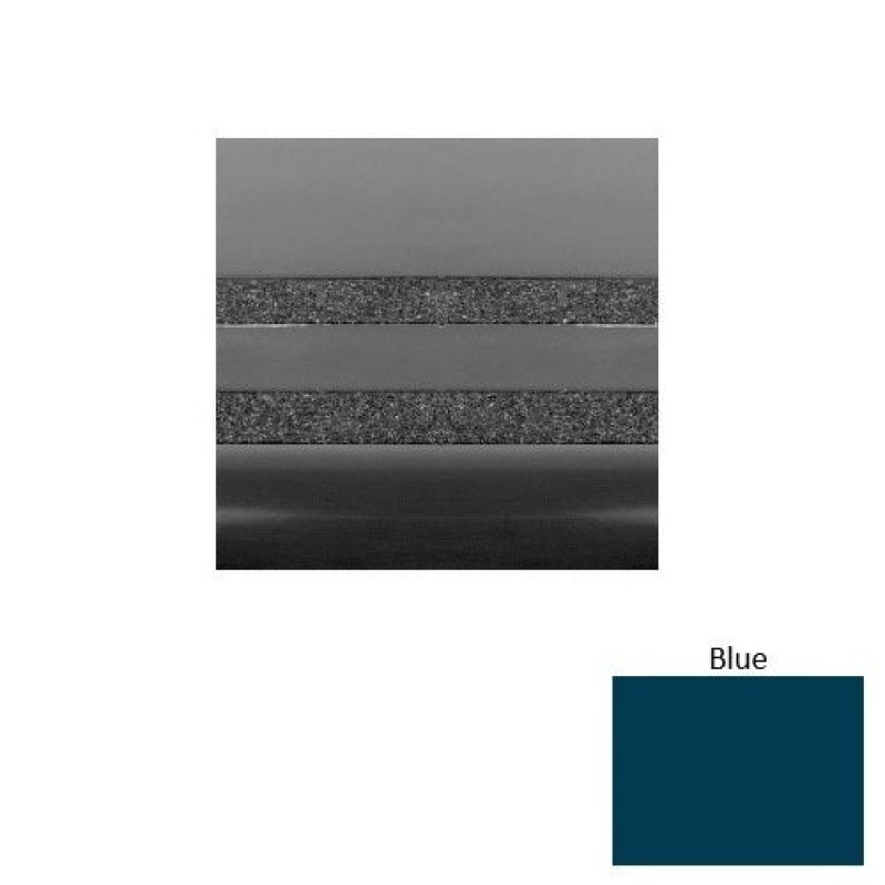 Solid Blue Heavy Duty Rubber Stair Tread