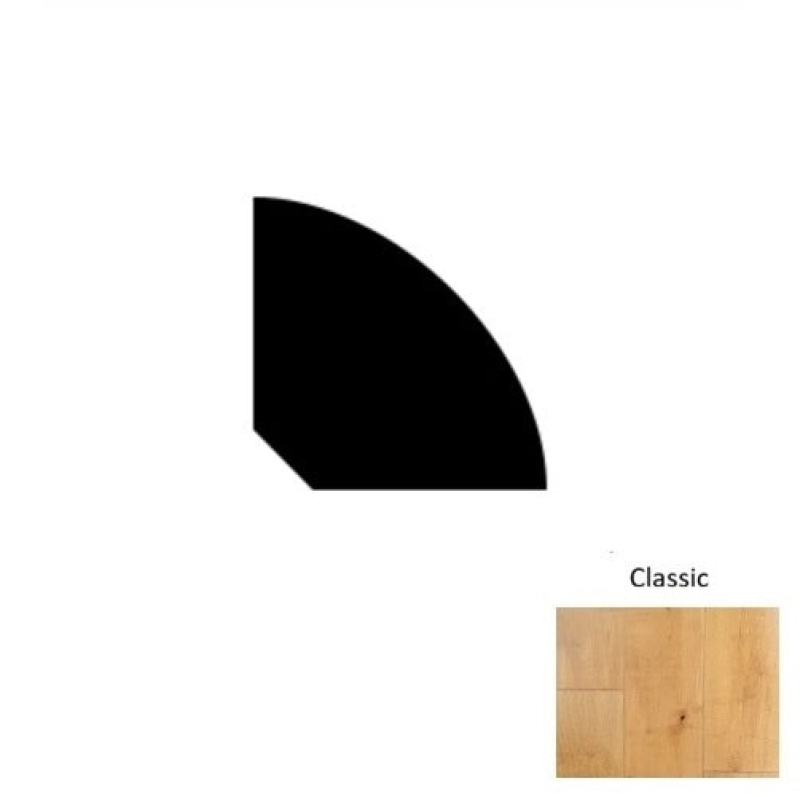 Cornerstone Classic Hardwood Moulding / Trim - 78" Quarter Round - Hand Scraped