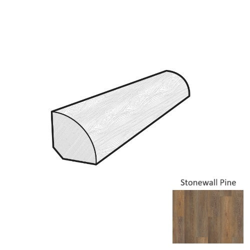 Coretec Pro Plus Hd Stonewall Pine Quarter Round