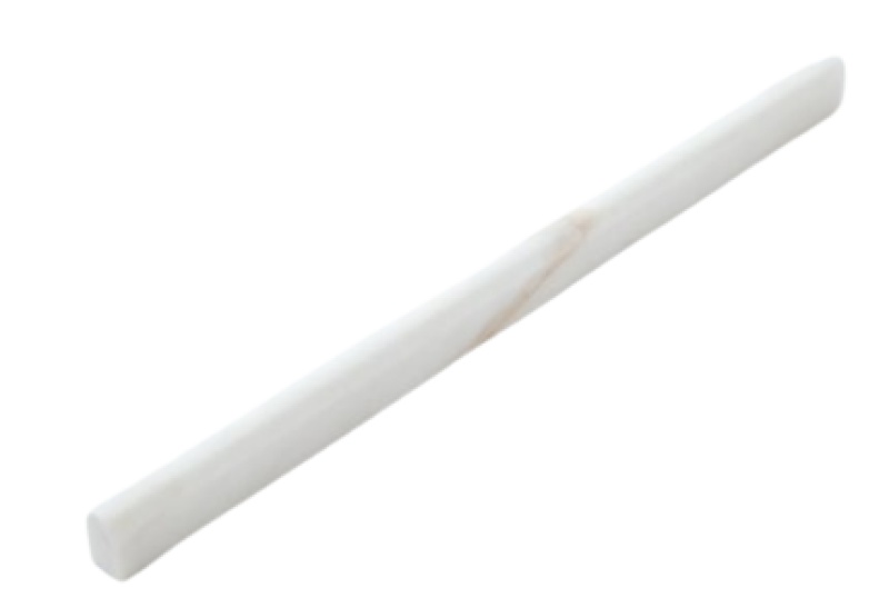 Wooden Vein Marble Liner, 1/2" X 12" Pencil, Polished