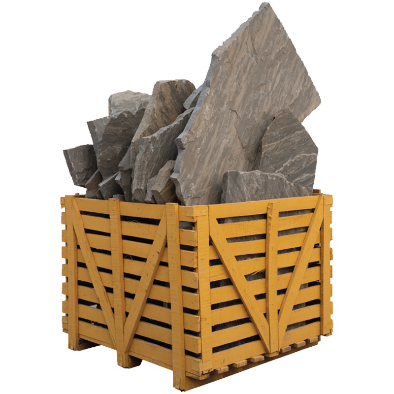 Ebony Black Sandstone Flagstone
