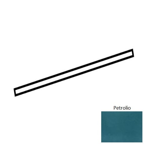 Zellige Neo Petrolio Ceramic Jolly - 1/2" x 12" Glossy