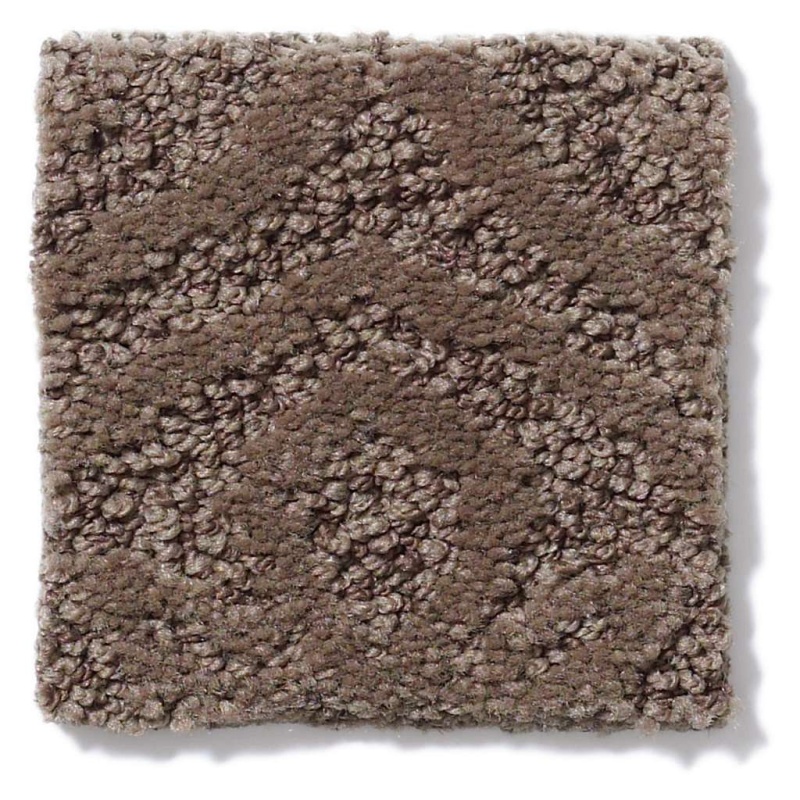 Caress By Shaw Heirloom Athens Mesquite Nylon Carpet - Pattern