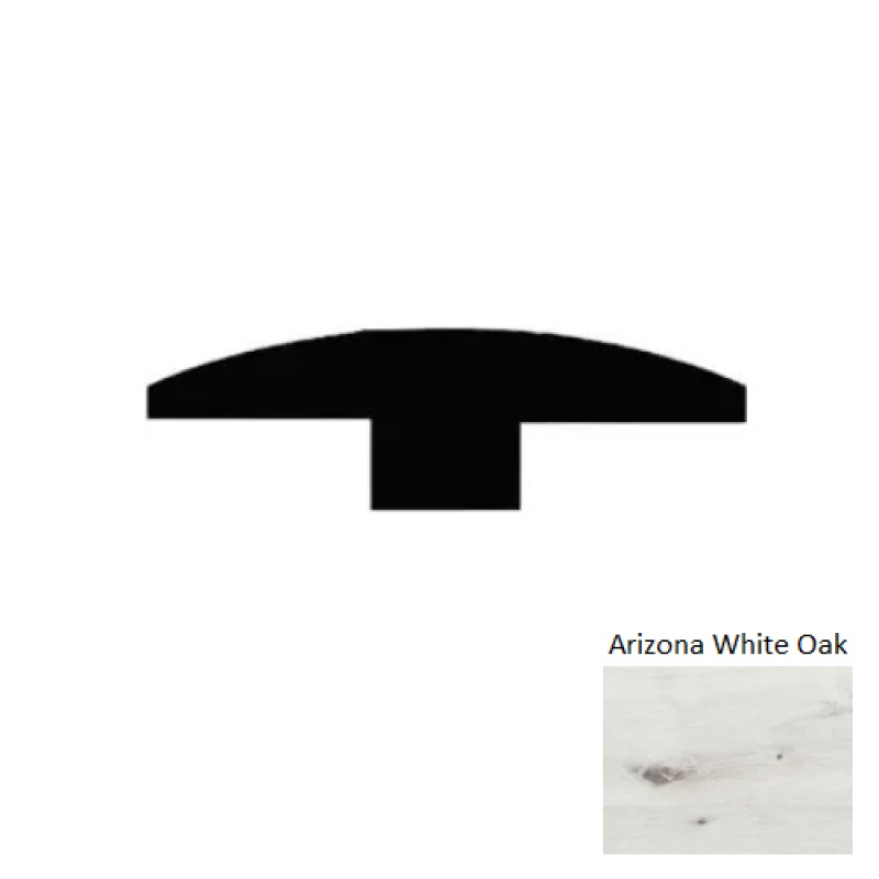 The Woodland Oak Arizona White Oak Luxury Vinyl Moulding / Trim - 94" T Molding - Aluminum Oxide