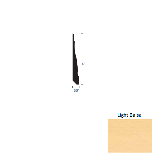 Johnsonite Light Balsa Rubber Masquerade Wall Base