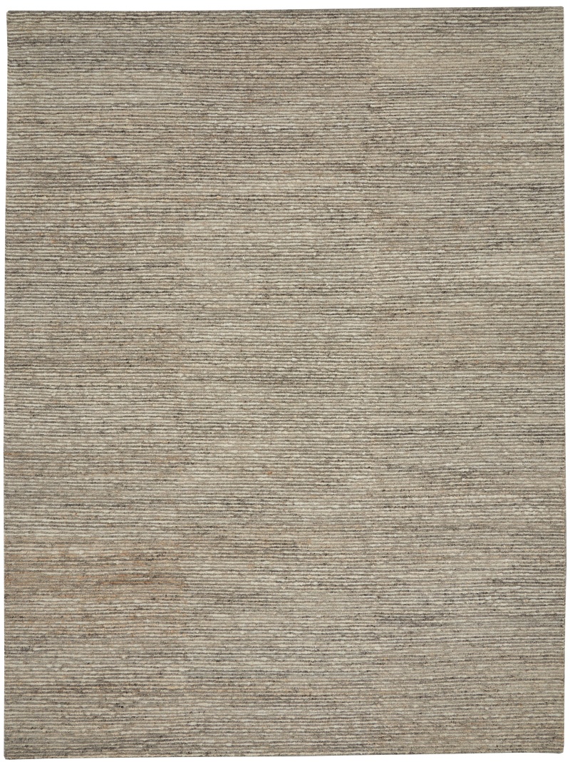 Calvin Klein Kathmandu Grey Jute Modern Area Rug 9 Ft x 12 Ft
