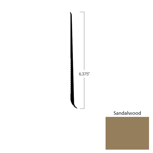 Johnsonite Sandalwood Rubber Tightlock Resilient Rubber Base