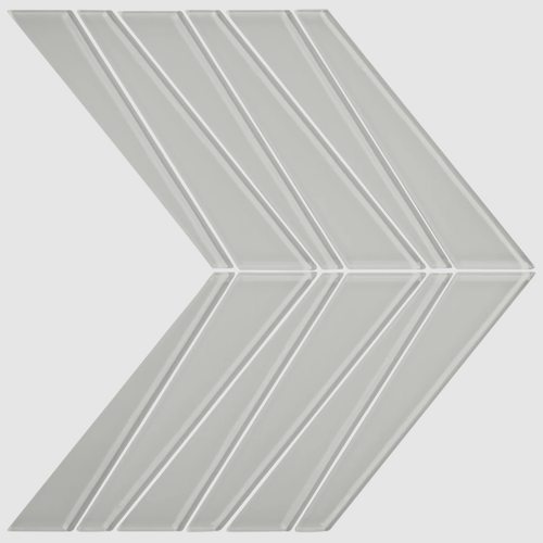 Glass Essentials Fog Glass Mosaic - Palms