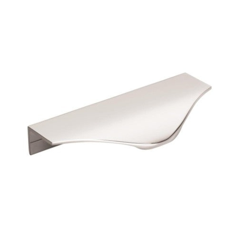 Aloft Aluminum Cabinet Edge Pull - Polished Chrome