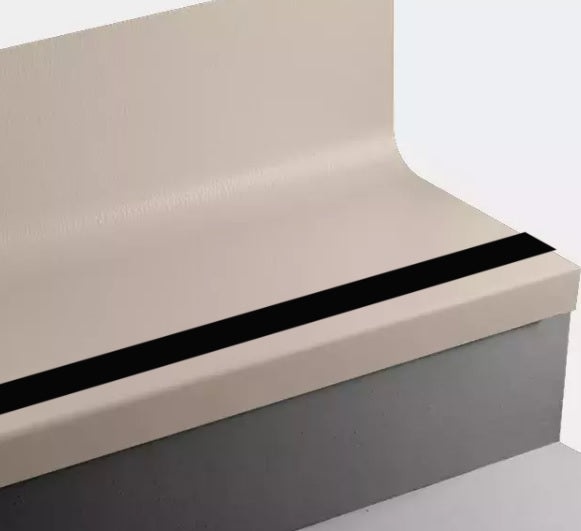 Johnsonite Wicker Hammered Rubber Stair Tread