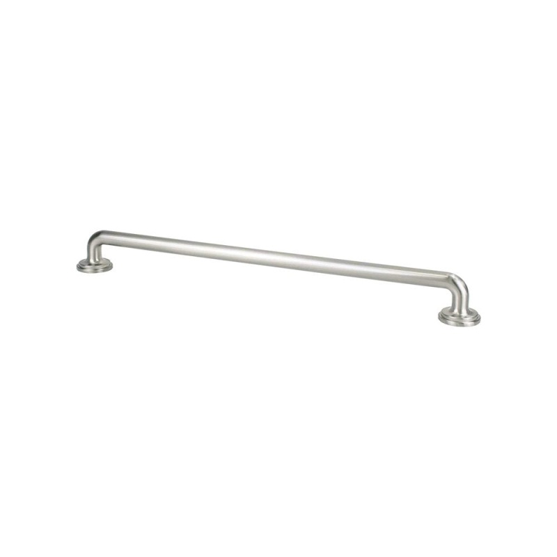 Berenson Folklore Zinc Appliance Pull in Brushed Nickel
