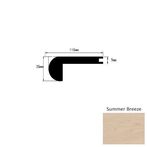Genesis Silhouette Summer Breeze 94" Flush Stair Nose