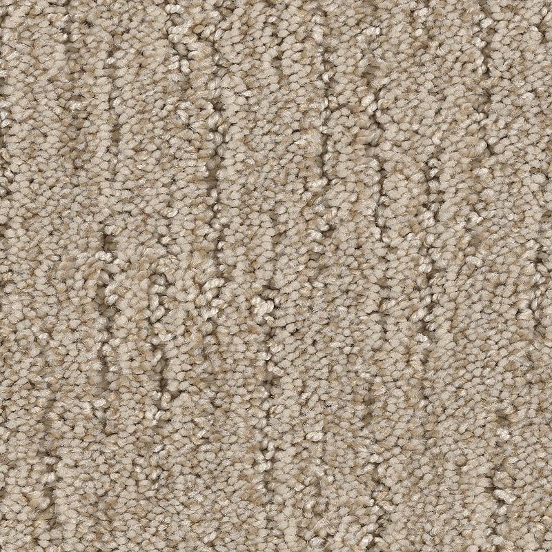 Sculptured Touch Champagne Glee Polyester Carpet - Pattern