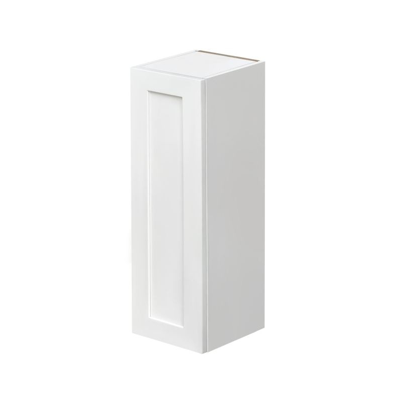 Mallorca White Shaker Wood Kitchen Wall Cabinet - 9" X 12" X 36" (Assembly Required) - White