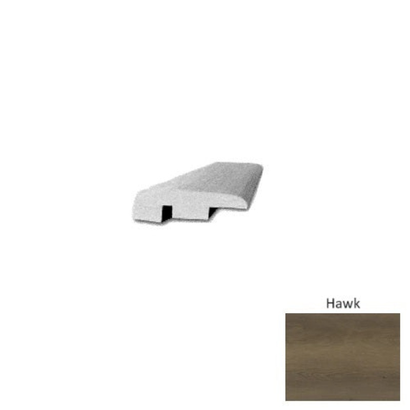 Performer Plus Hawk Luxury Vinyl Moulding / Trim - 94" End Cap - Ceramic Bead